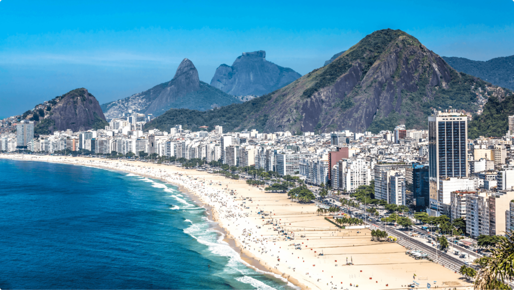 Walk Along Copacabana Beach