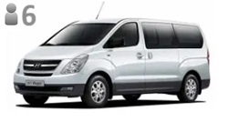 MINIVAN, up to 6 passengers with luggage